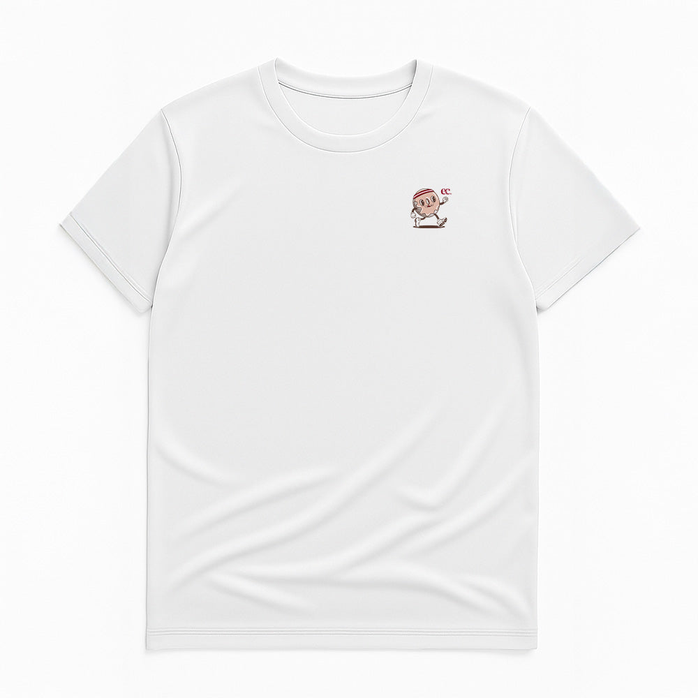 I Run Because Donuts Are Delicious White - T-Shirt