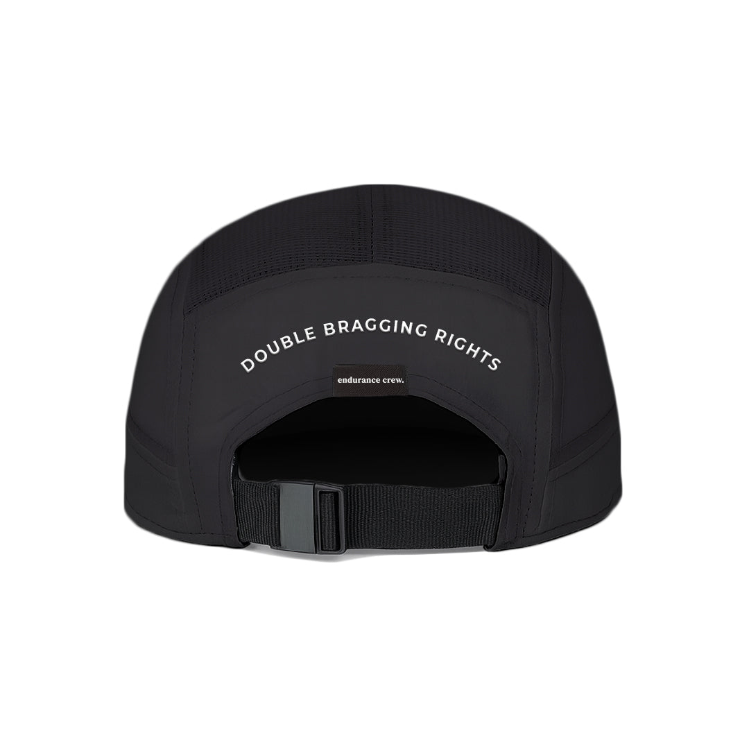 Double Shot Double Miles Black - Running Cap