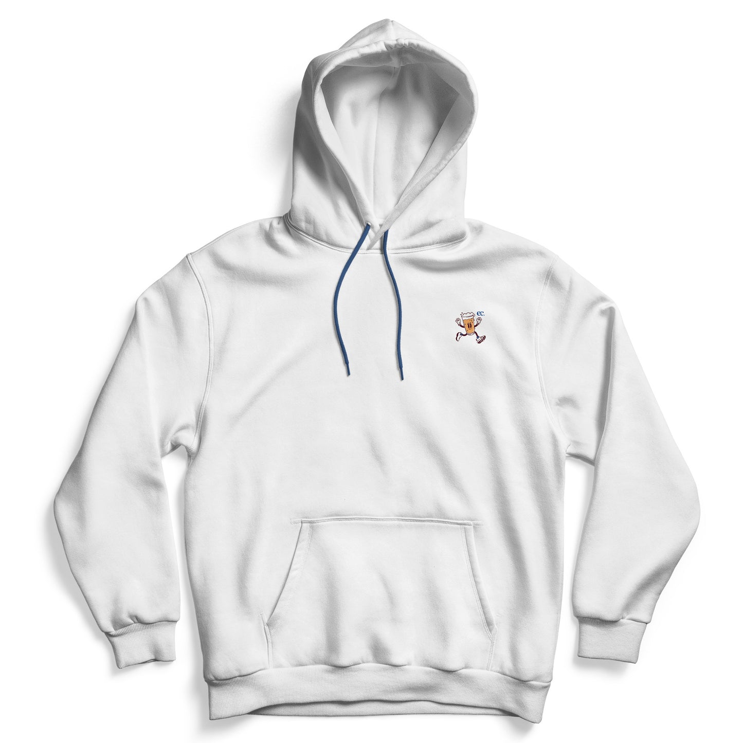 Will Run For Cold Beer White - Hoodie
