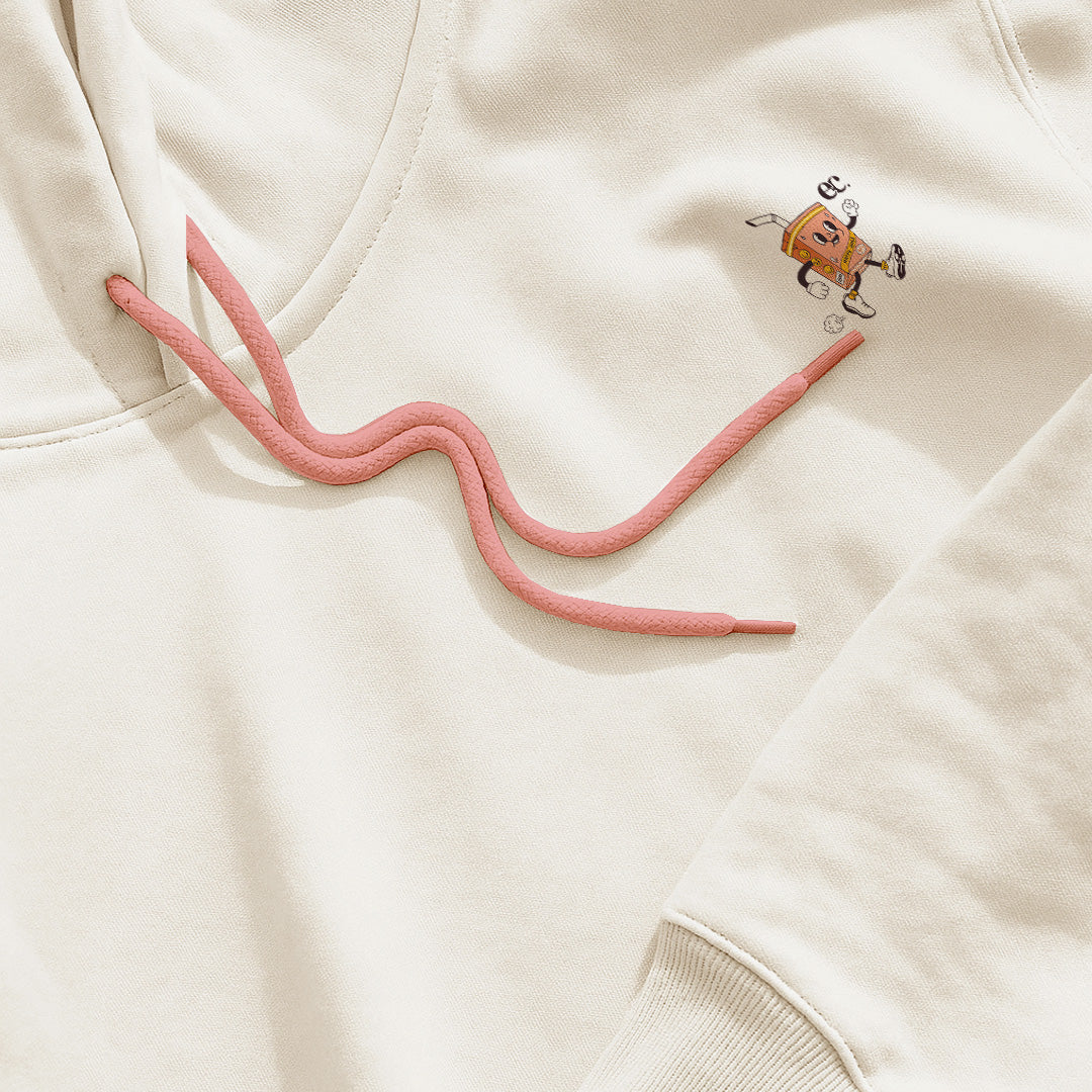 Happy Juices Flowing Beige - Hoodie