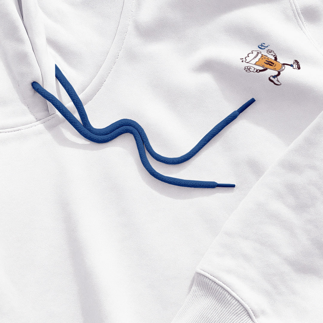 Will Run For Cold Beer White - Hoodie