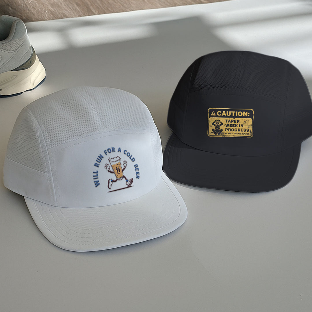Taper Week In Progress Black - Running Cap