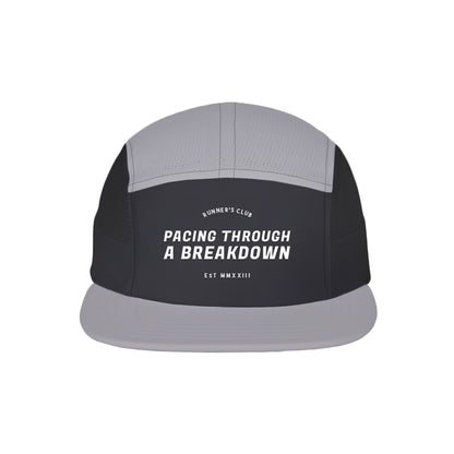 Pacing Through A Breakdown Grey - Running Cap