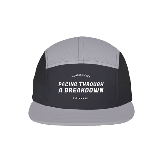 Pacing Through A Breakdown Grey - Running Cap