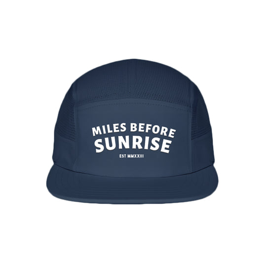 Miles Before Sunrise Blue - Running Cap