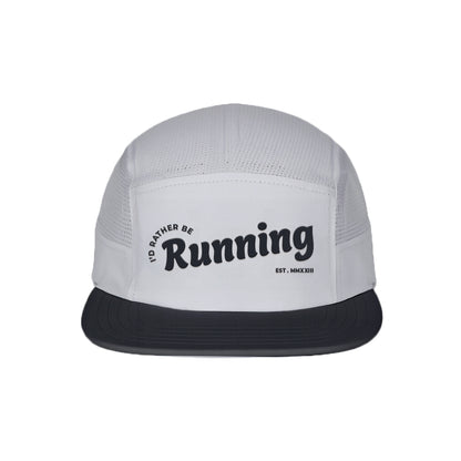 I'd Rather Be Running Grey - Running Cap