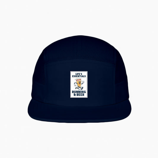 Life's Essentials: Running & Beer Blue - Running Cap
