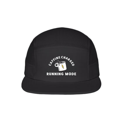 Caffine Charged Black - Running Cap