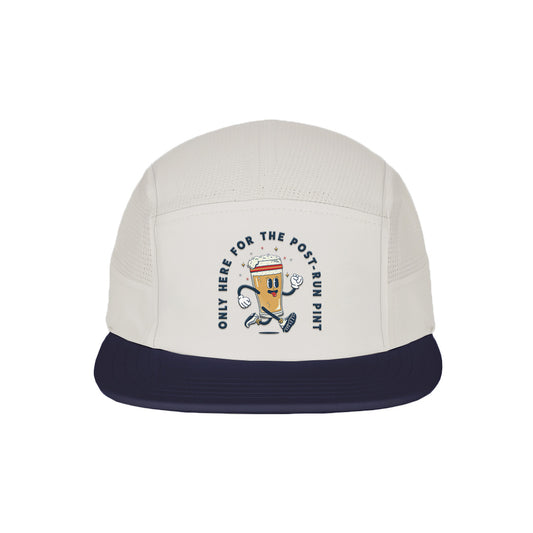 Only here For The Post-Run Pint Beige - Running Cap