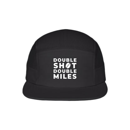 Double Shot Double Miles Black - Running Cap