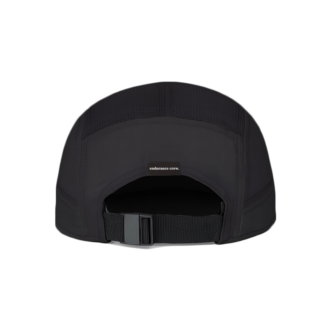 Caffine Charged Black - Running Cap