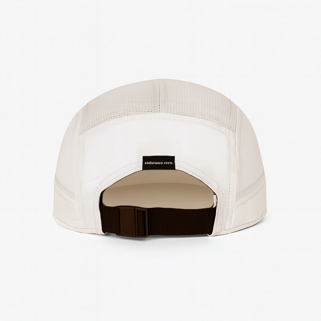 I'm Nicer After Coffee & A Run Beige - Running Cap