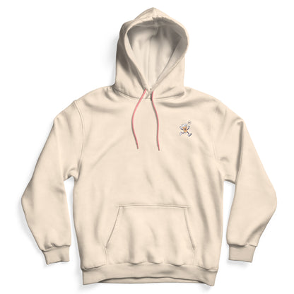 Will Run For Cold Beer Beige - Hoodie