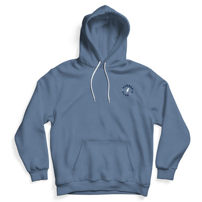 Running From Anxieties Blue - Hoodie