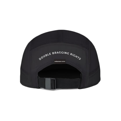 Double Shot Double Miles Black - Running Cap