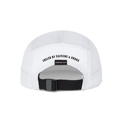 Hot Coffee Hot Mess Hot Miles White - Running Cap