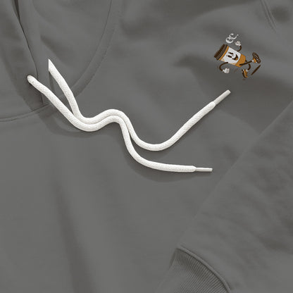 No Coffee No Run Grey - Hoodie