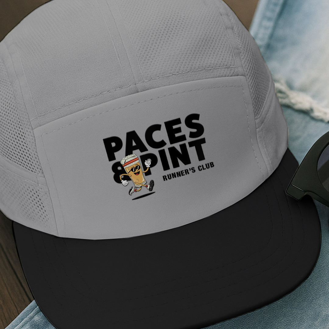 Paces & Pint Grey - Running Cap