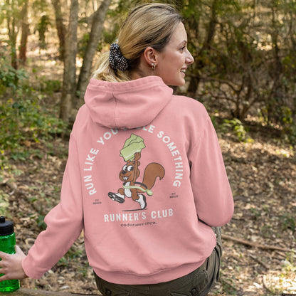 Stole Something Squirrel Pink - Hoodie