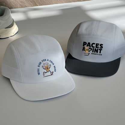Paces & Pint Grey - Running Cap