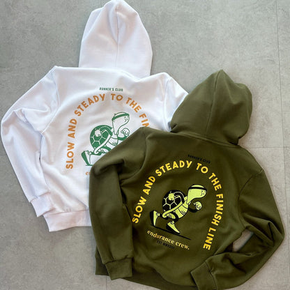 Slow & Steady Green - Hoodie