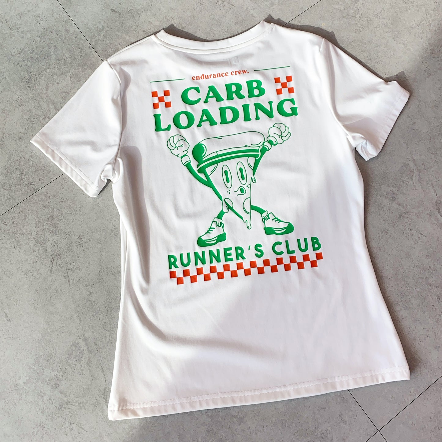 Carb Loading Pizza White - Short-Sleeve Shirt