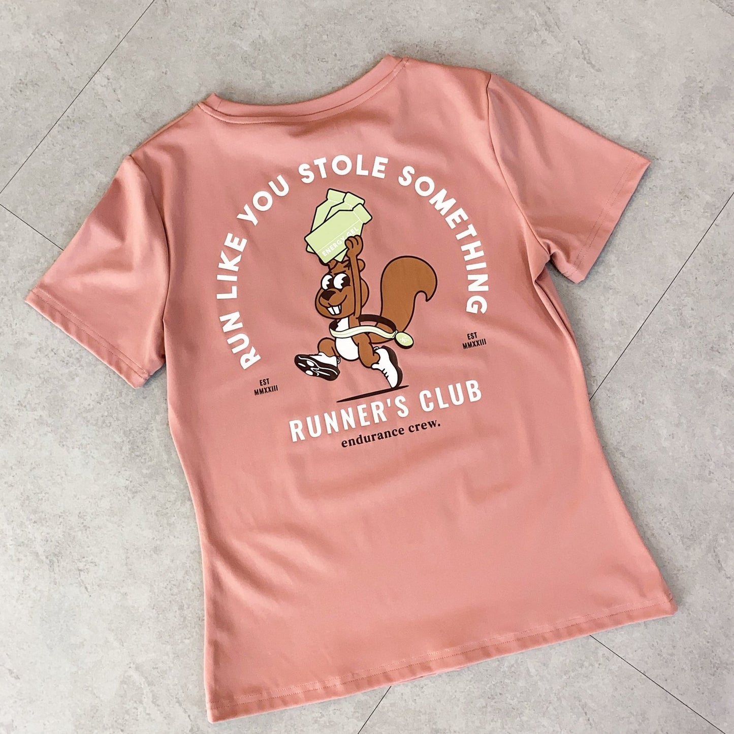 Stole Something Squirrel Pink - Short-Sleeve Shirt