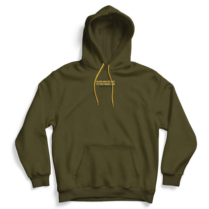 Slow & Steady Green - Hoodie