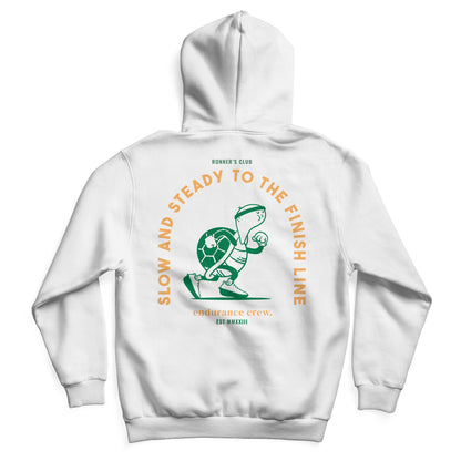 Slow & Steady White - Hoodie