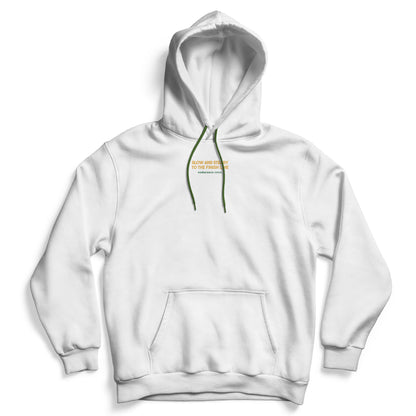 Slow & Steady White - Hoodie