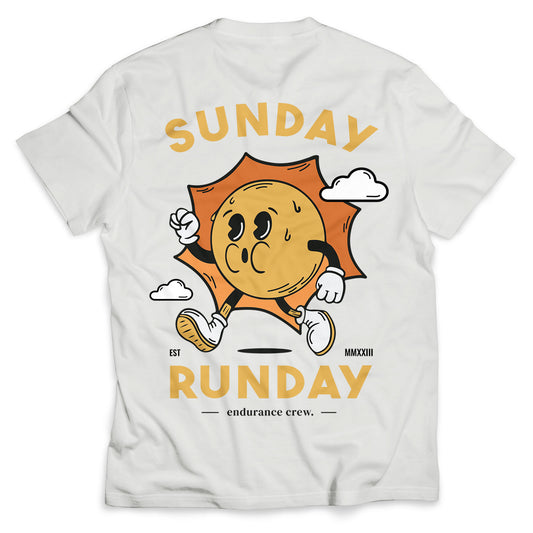 Sunday Runday - Off White - T-Shirt