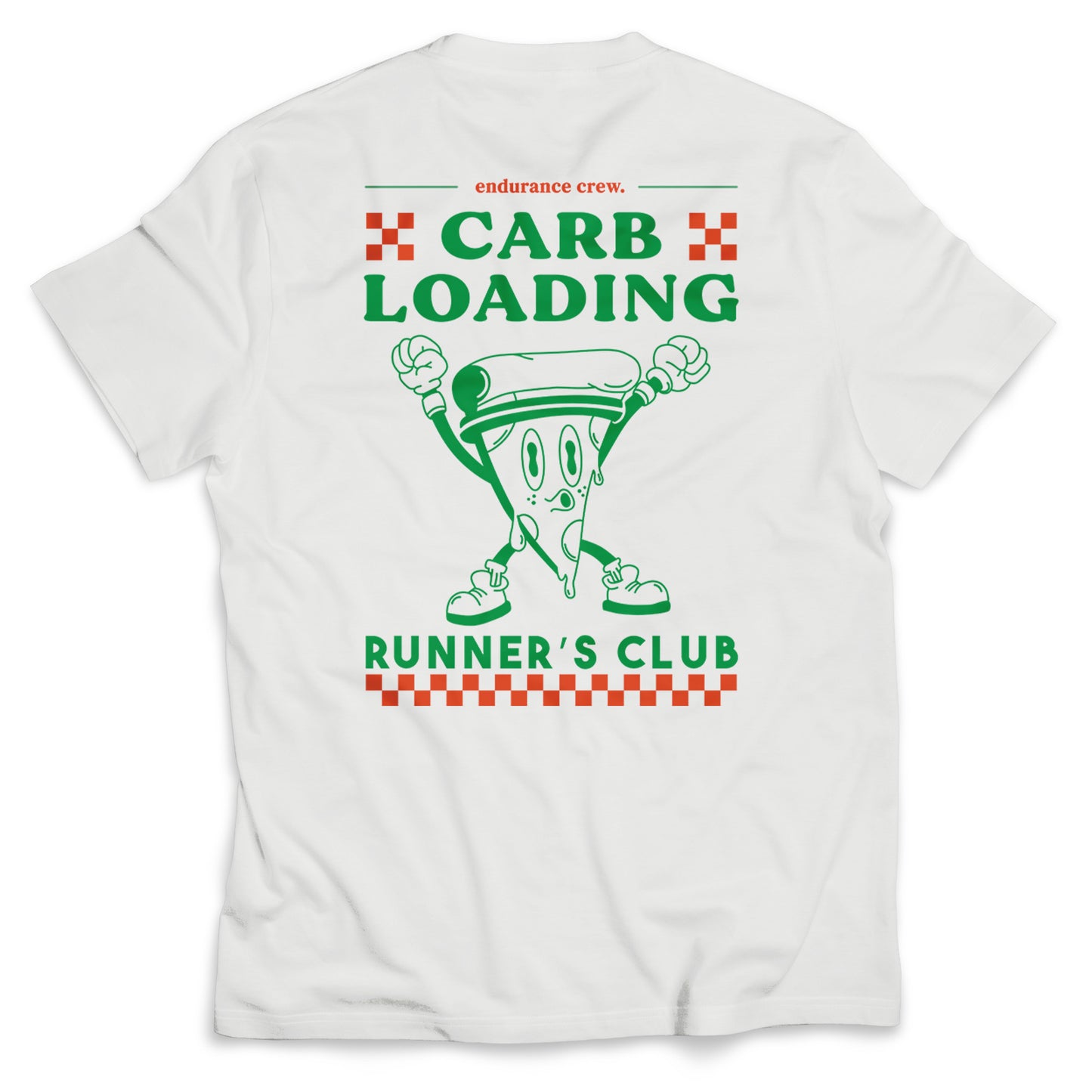 Carb Loading Pizza White - Short-Sleeve Shirt