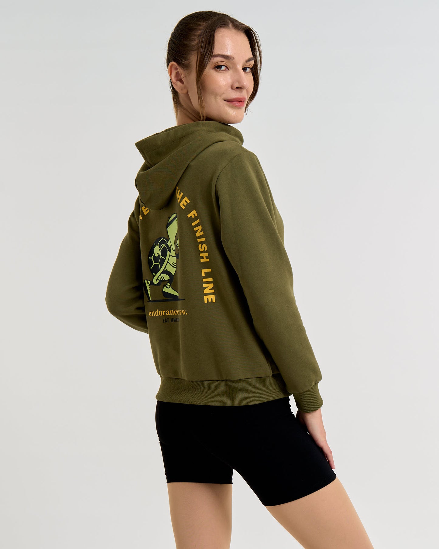 Slow & Steady Green - Hoodie