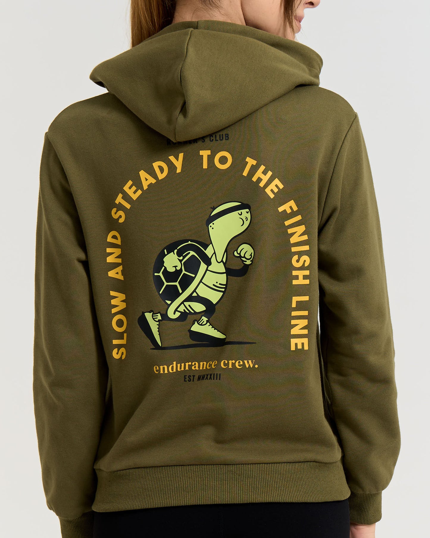 Slow & Steady Green - Hoodie