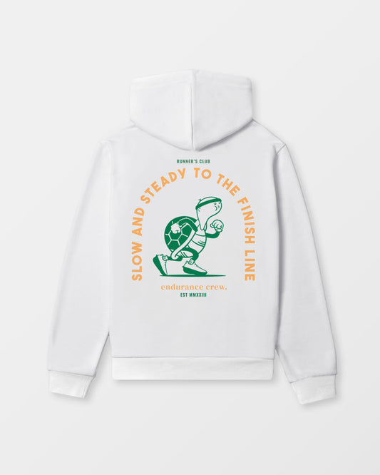 Slow & Steady White - Hoodie