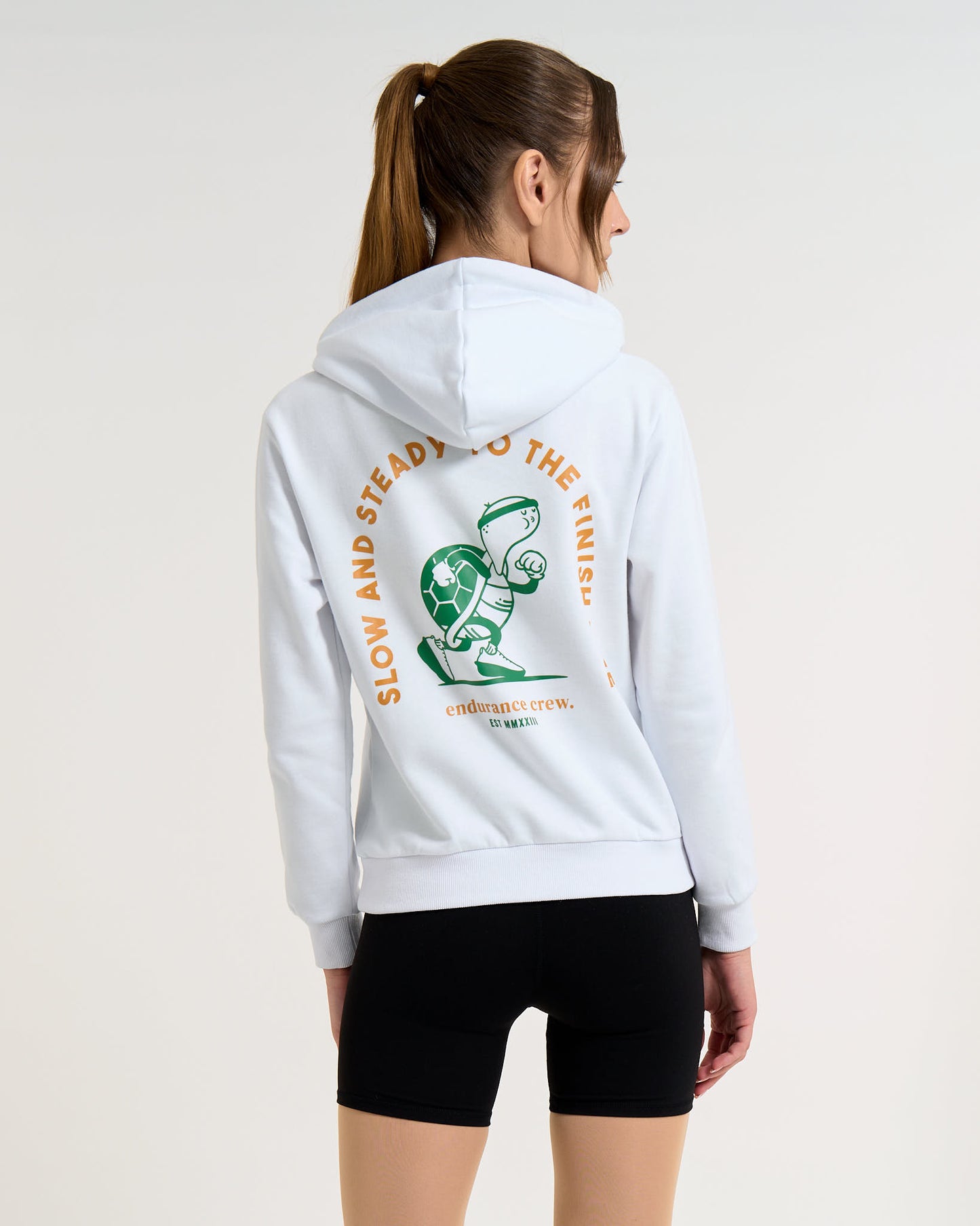 Slow & Steady White - Hoodie