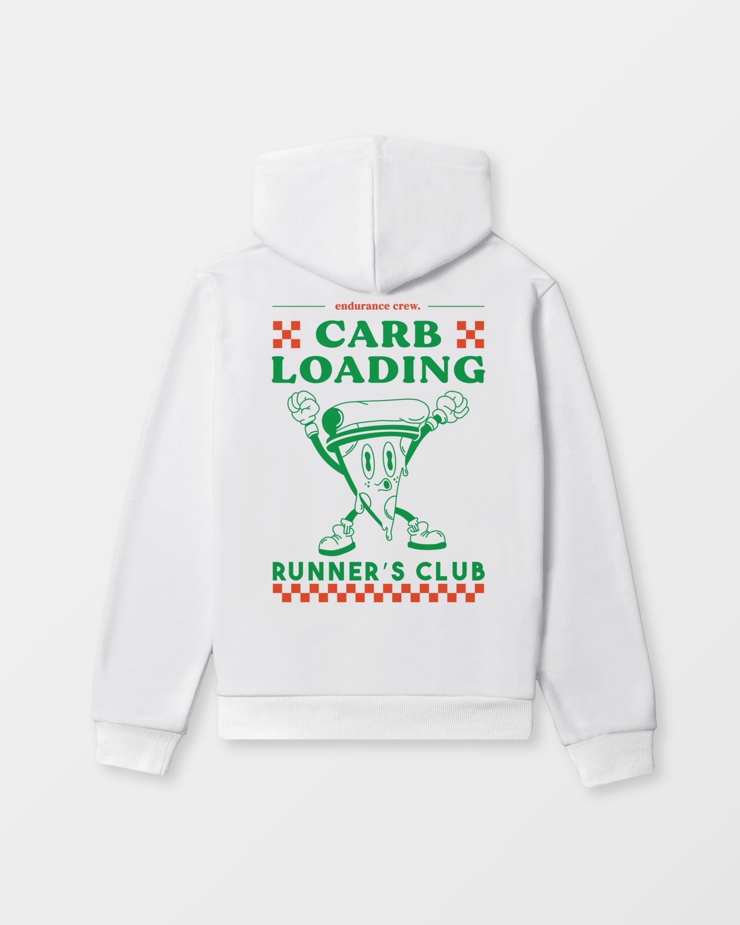 Carb Loading Pizza White - Hoodie