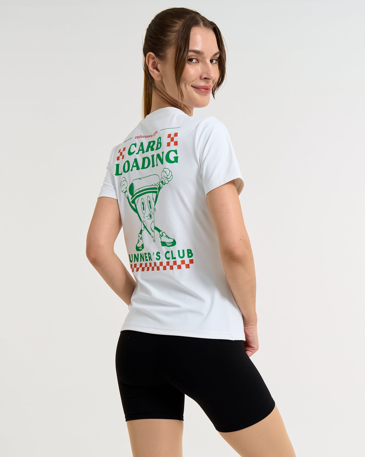 Carb Loading Pizza White - Short-Sleeve Shirt