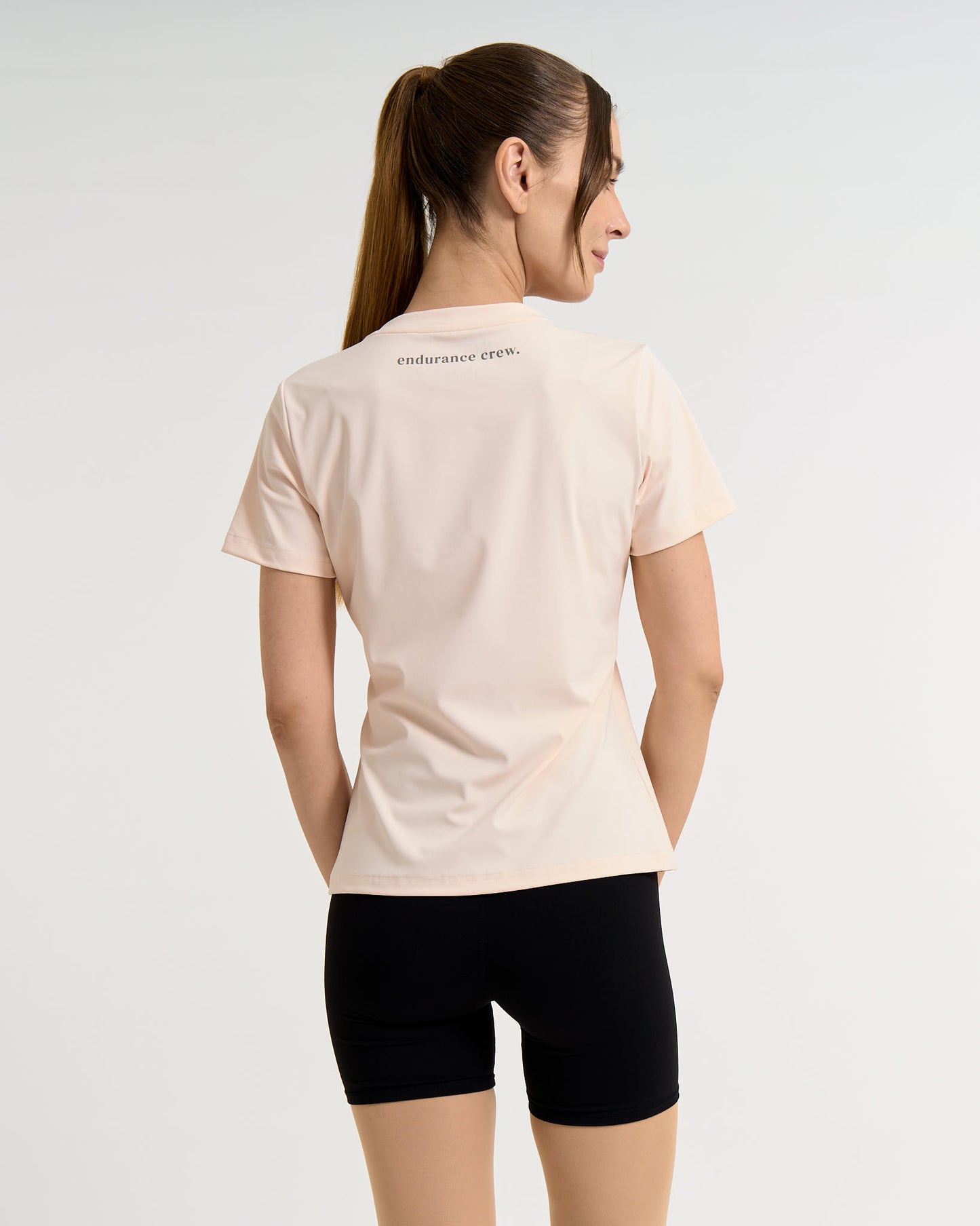 Eat Pasta Run Fasta Peach - Short-Sleeve Shirt