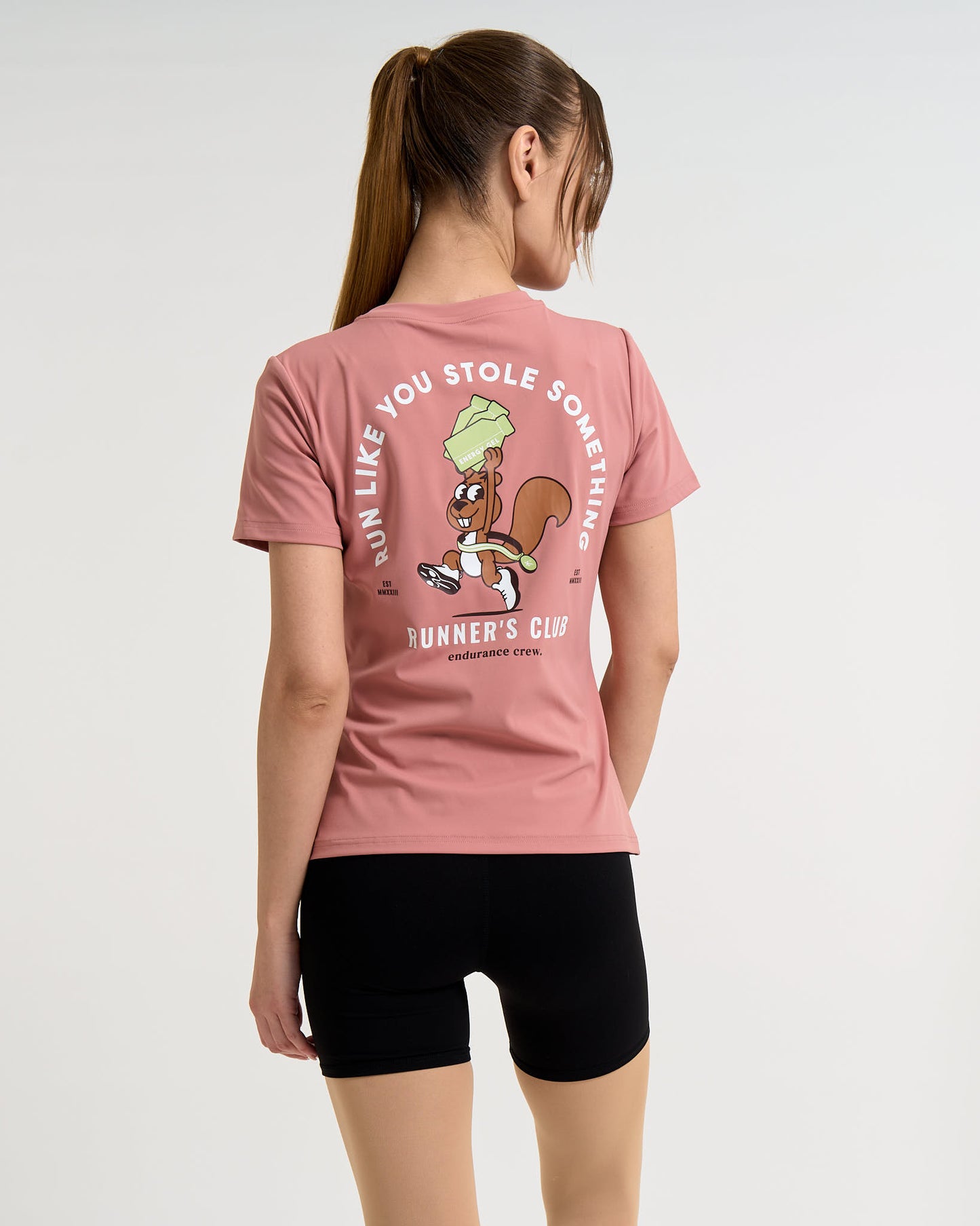 Stole Something Squirrel Pink - Short-Sleeve Shirt