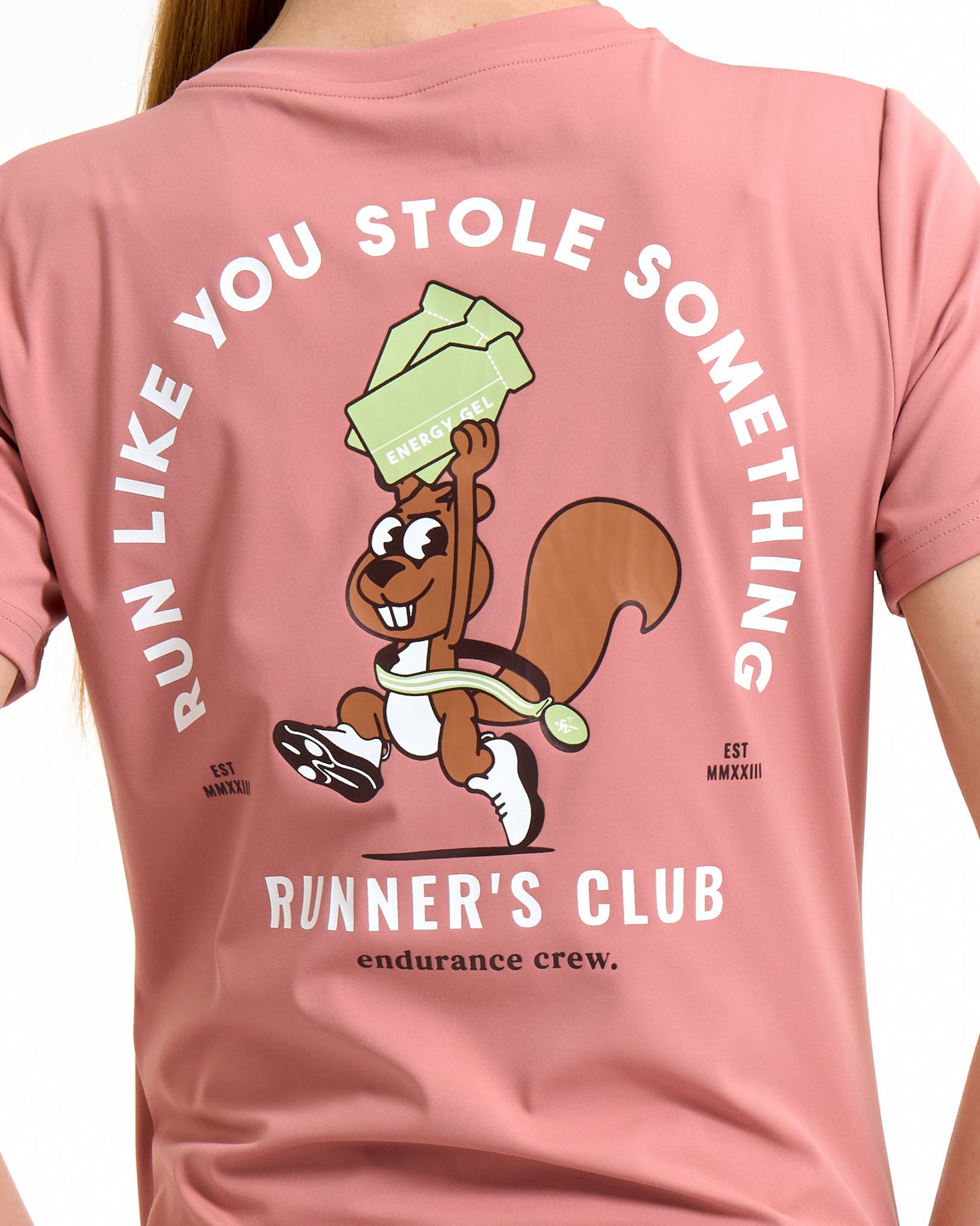 Stole Something Squirrel Pink - Short-Sleeve Shirt